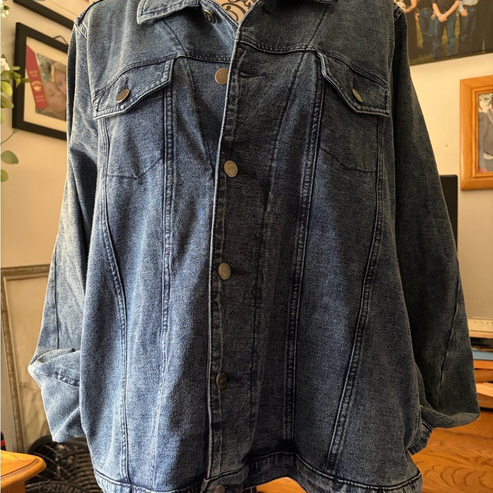 Marc New York Dark Blue Jean Jacket